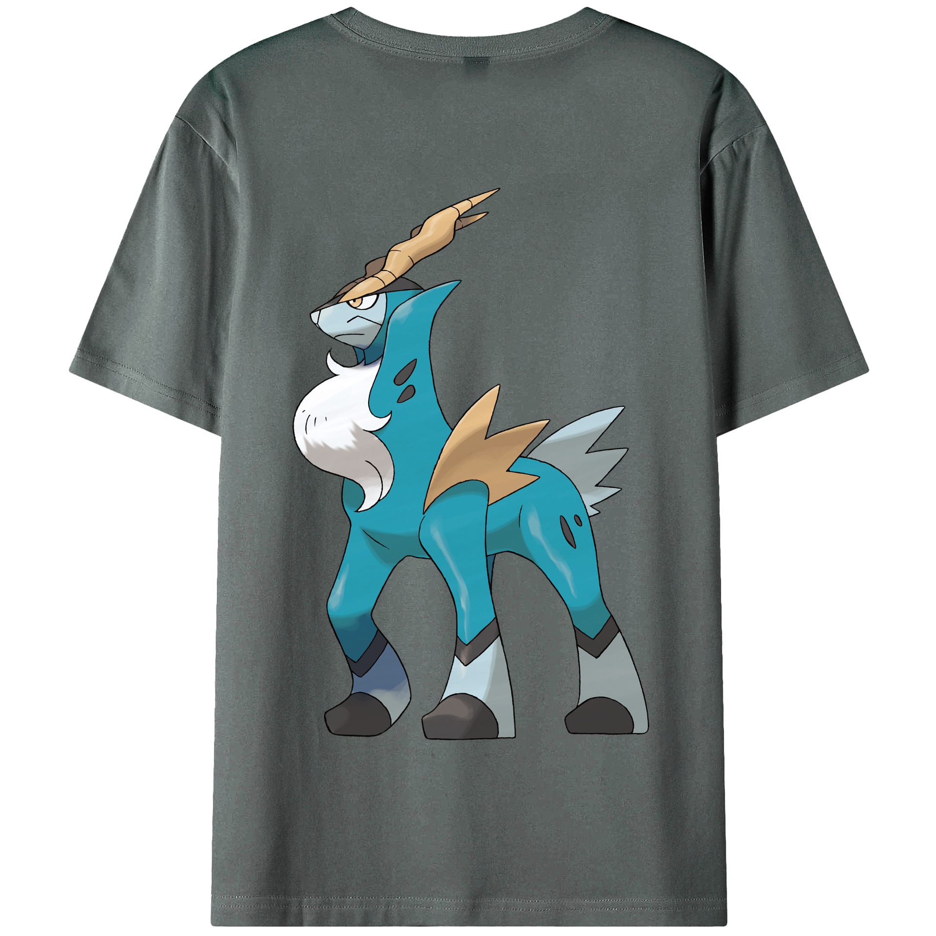 （画像用） ポケットモンスター Pokémon 綿100％半袖Tシャツ（背面プリント）